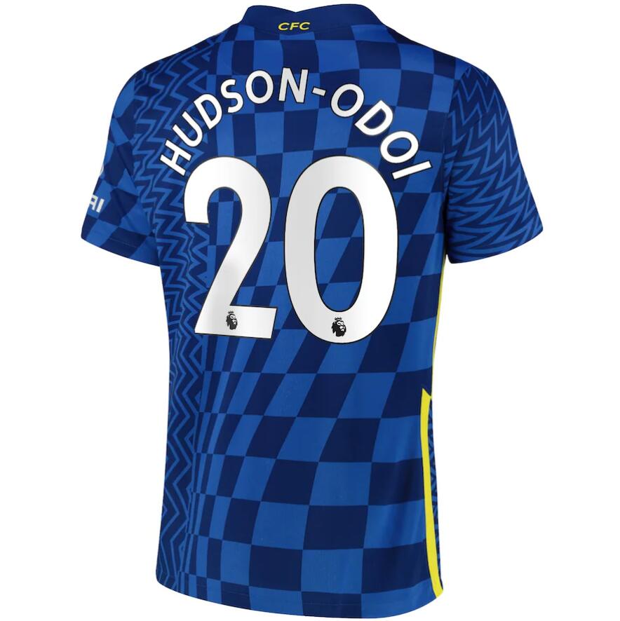 2021/22 Chelsea Home Kit Soccer Jersey Hudson-Odoi 20 printing